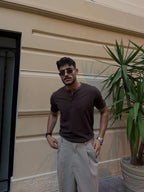 Heritage Henley Tee - Walnut