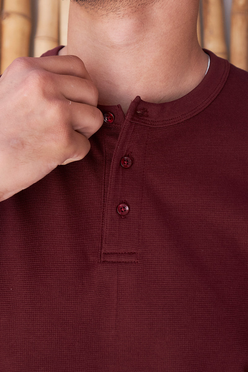 Heritage Henley Tee - Wine