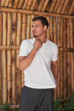 Heritage Henley Tee - Ivory