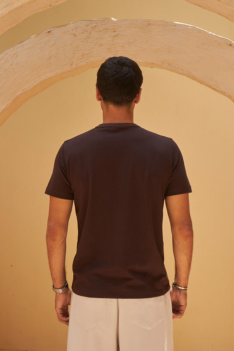 Heritage Henley Tee - Walnut