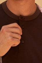 Heritage Henley Tee - Walnut